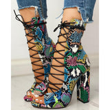 2020 Nightclub Spring Serpentine Platform High Heels Women Fashion High Heels 10cm Heels Platform Sandals Party Wedding Shoes