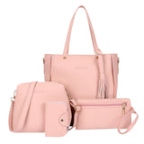 Luxury Handbag Composite Woman Bag bolsa feminina Ladies Hand Bags Woman Tote Bag Set  Crossbody Bags For Women  Lady Purse Set