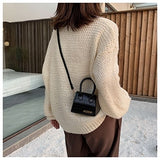 Luxury Handle Mini J Bags Brand Purses Handbags 2019 Women Designer Small Shoulder Crossbody Bags Female Crocodile Pattern Totes