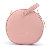 HOT Circular Design Fashion Women Shoulder Bag Leather Women's Crossbody Messenger Bags Ladies Purse Female Round Bolsa Handbag