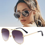 Sexy Lady Vintage Round Metal  Sunglasses Men Driving Black Retro Mirror Sun Glasses Lady Shade Sunglasses UV400 Oculos De Sol