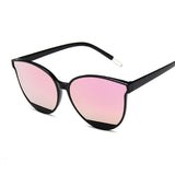 New Classic Oval Red Women Sunglasses Female Vintage Luxury Plastic Brand Designer Cat Eye Sun Glasses UV400 Fashion