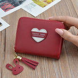 2020 Cartoon Leather Women Wallets Pocket Ladies Purse Clutch Wallet Women Short Card Holder Cute Girls Deer Wallet Portfel W061