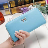 Long Women's Wallet Female Purses Tassel Coin Purse Card Holder Wallets Female Pu Leather Clutch Money Bag Pu Leather Wallet