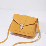 Fashion Small Crossbody Bags for Women 2020 Mini PU Leather Shoulder bag Messenger Bag for Girl Yellow bag Ladies Phone Purse