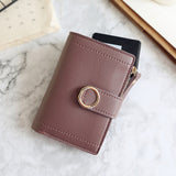 Women Wallets Small Fashion Brand Leather Purse Women Ladies Card Bag For Women 2020 Clutch Women Female Purse Money Clip Wallet