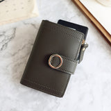 Women Wallets Small Fashion Brand Leather Purse Women Ladies Card Bag For Women 2020 Clutch Women Female Purse Money Clip Wallet